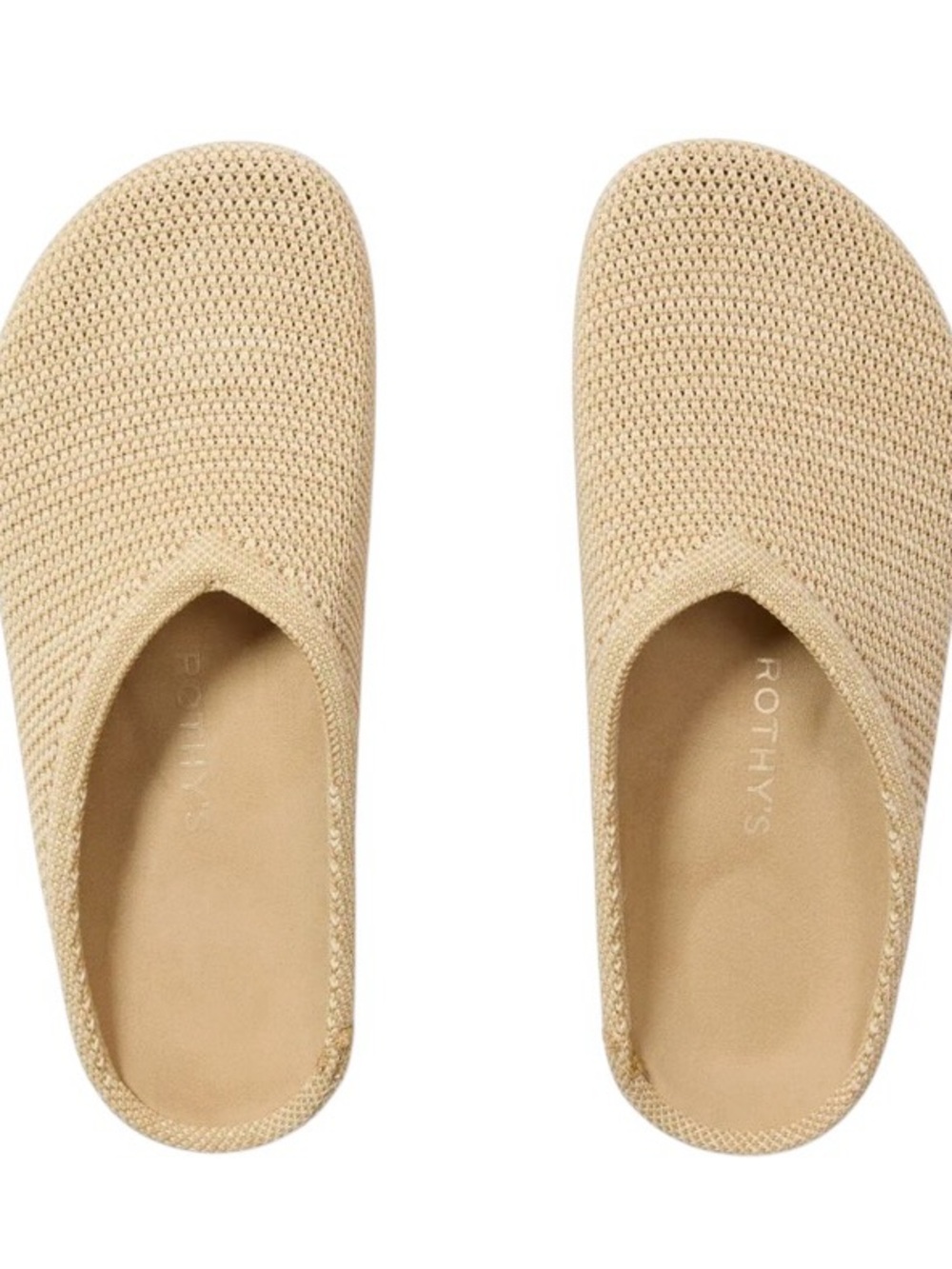 Rothy's Women’s The Casual Clog Pelican Raffia-Knit Size 11 Travel Comfy Slip On